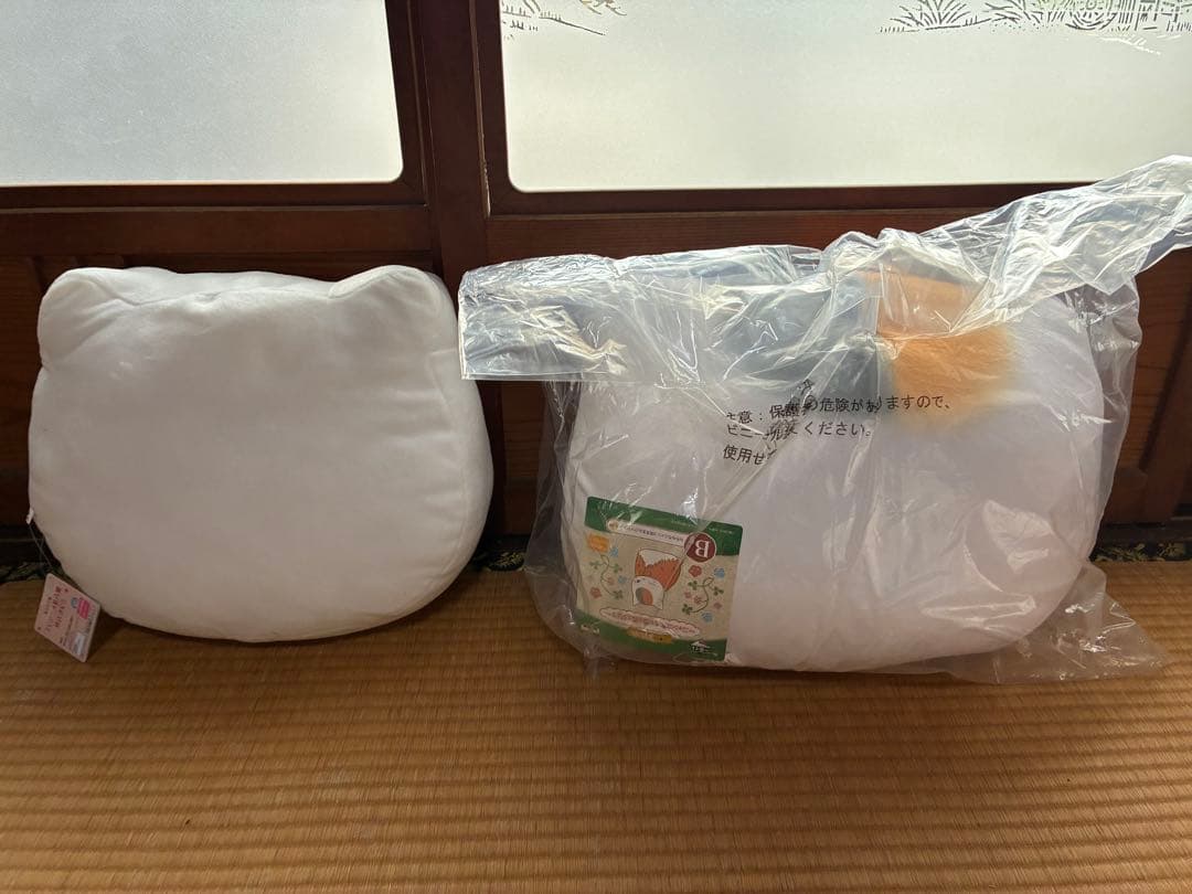 夏目友人帳 顔型クッション2種セット