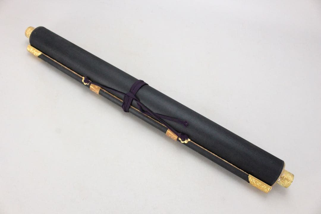No5808 掛軸　池山一切圓　六字名号　南無阿彌陀佛　紙本　合箱　送料無料