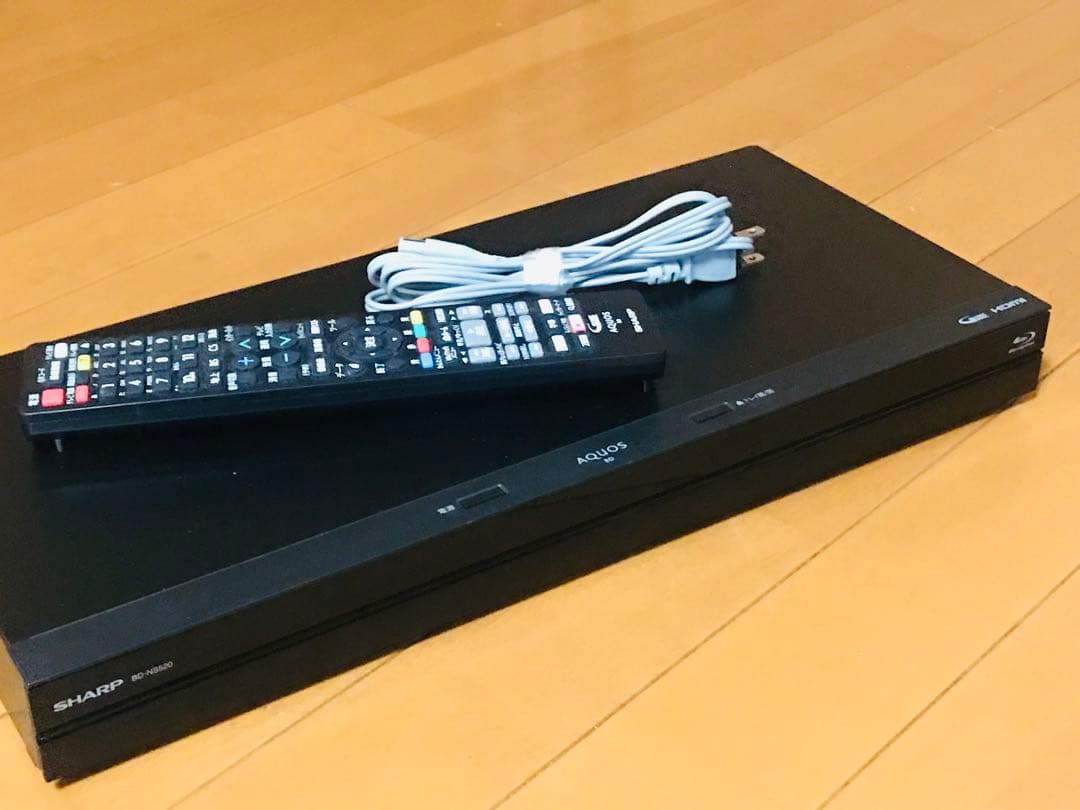 シャープ ブルーレイレコーダー BD-NS520