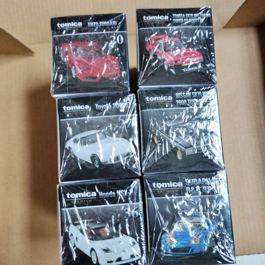 トミカプレミアムミニカーセット 6台
