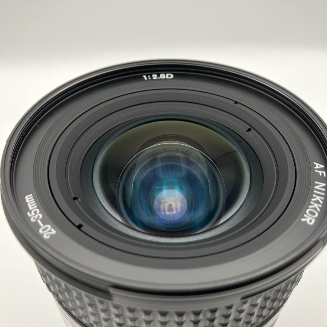 美品 NIKON AF 20-35mm 2.8 D 箱 レンズケース 付き