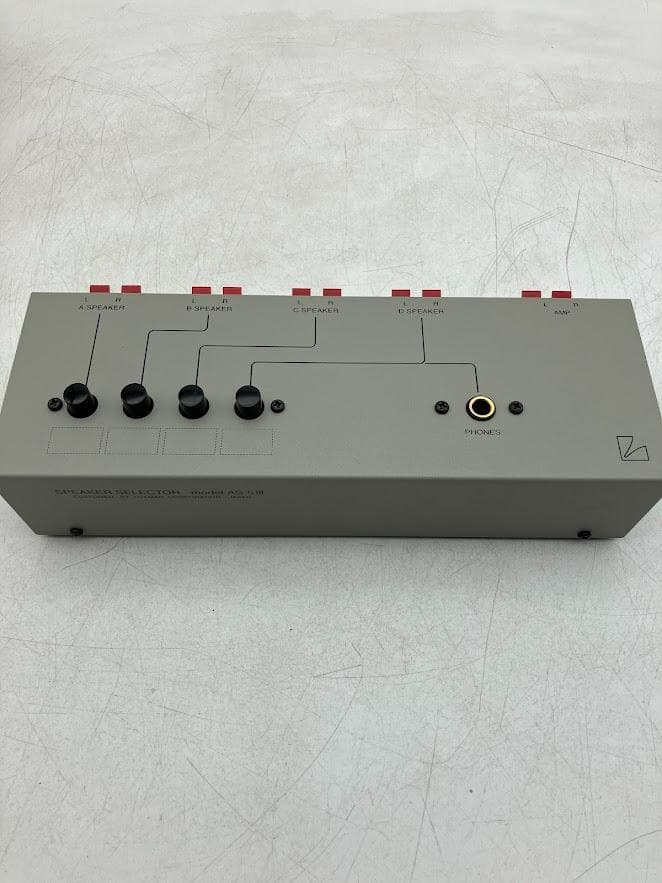（未使用に近い）LUXMAN AS-5III スピーカーセレクター