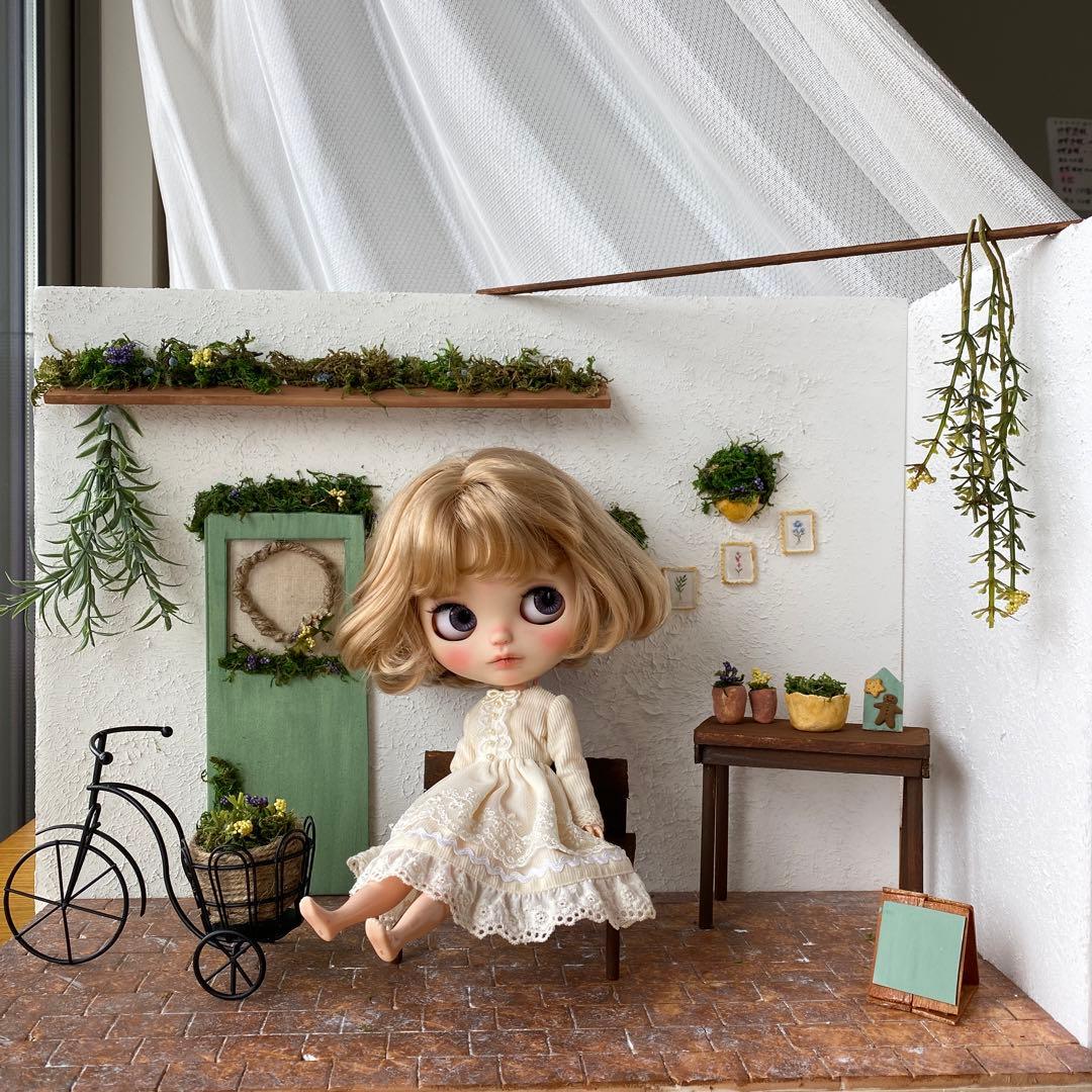 作品例2ドールハウス 背景ボード リカちゃんキャッスル ブライス ピュアニーモ