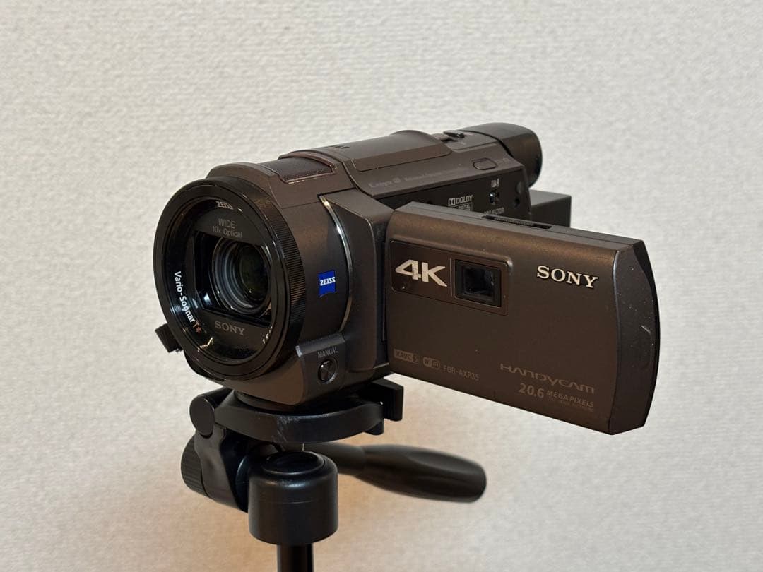 【付属品多数！】SONY AXP35 4K ハンディカム ビデオカメラ