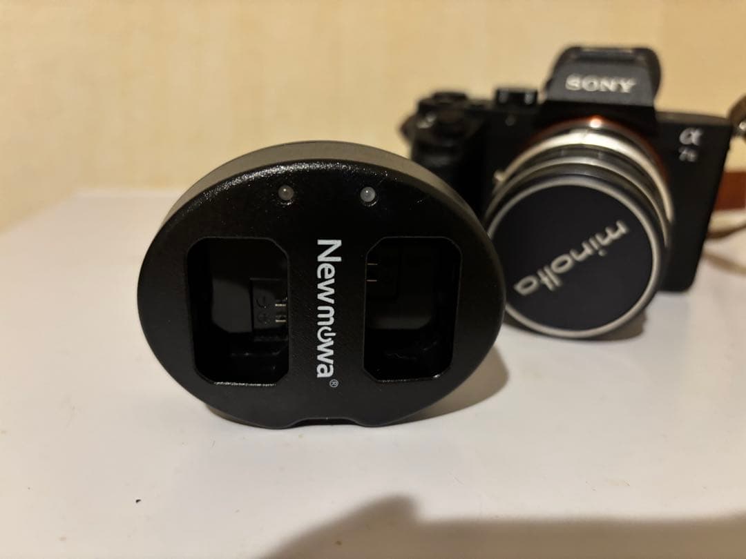 Sony α7II ミラーレスカメラ バッテリー4個付き