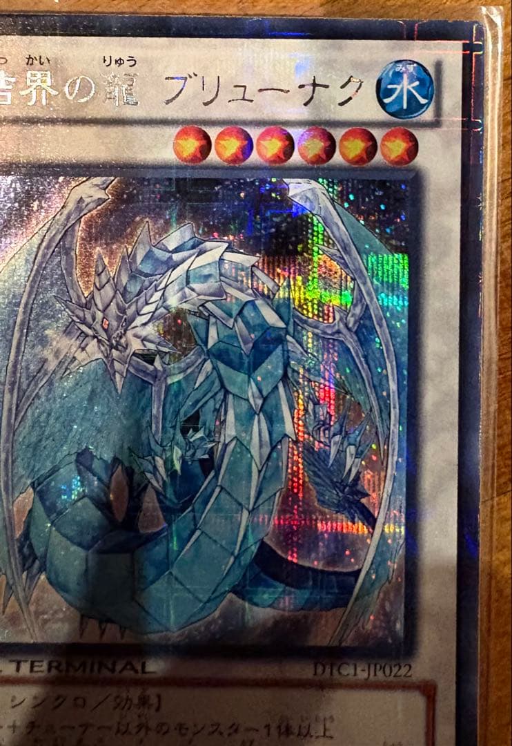 遊戯王　氷結界の龍ブリューナクDTCシク