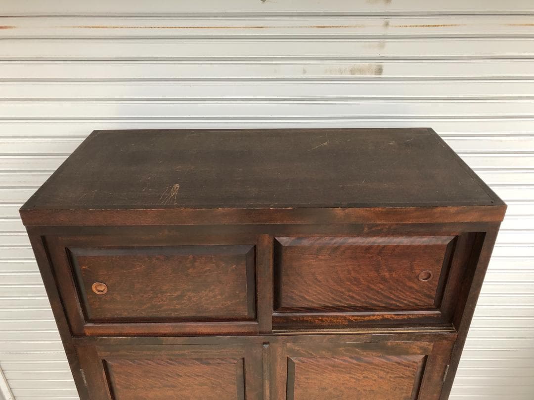 松本民芸家具 和タンス 着物箪笥 幅106cm/奥行49,2cm/高さ176cm