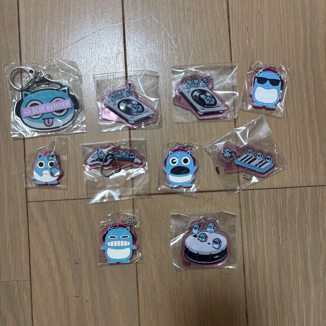ブルーハムハムぬいぐるみセット