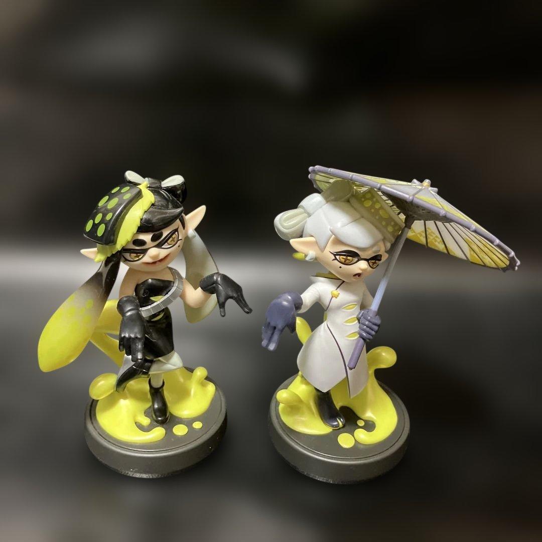 スプラトゥーン　amiibo 人気ガール3点　ホタル　アオリ　ヒメ　イイダ