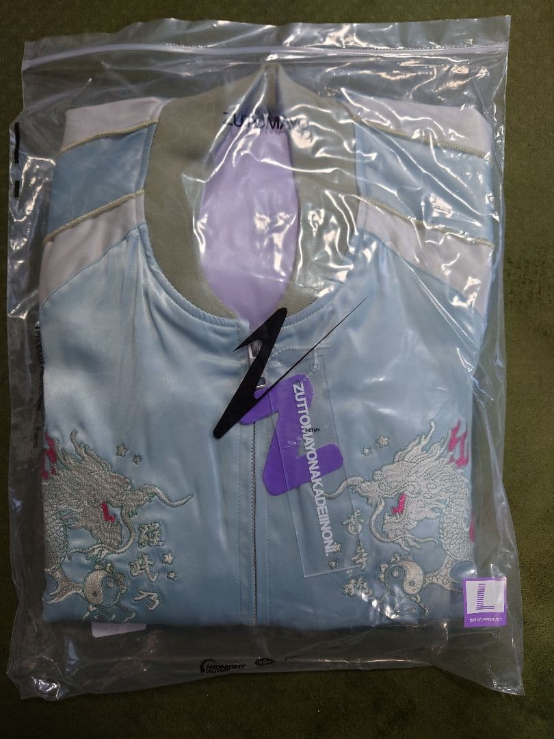 【未開封】ずとまよ 香辛龍 Sukajan (Mint green) Lサイズ