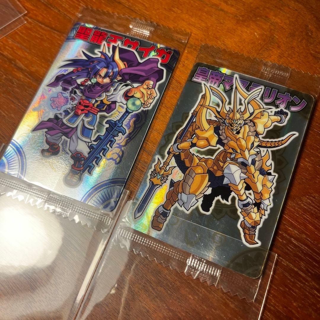 【初期版未開封】皇帝マステリオン　聖龍王サイガ　神羅万象チョコ