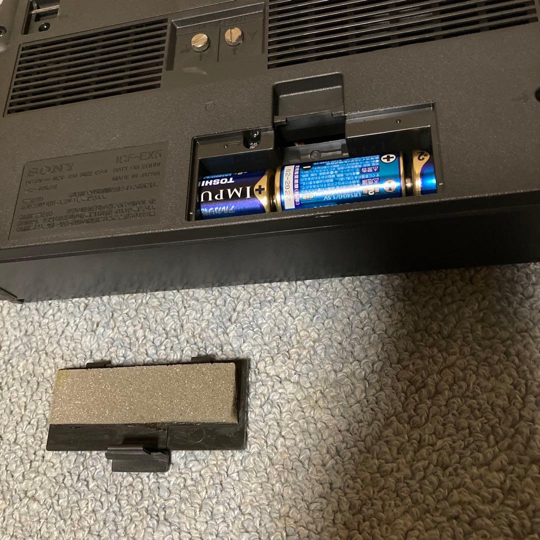 SONY ICF-DX5ラジオ FM MW受信OK