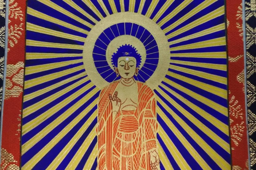 掛軸 未使用 仏具 大谷派 手書き 上金 東 岡崎市発送 1969