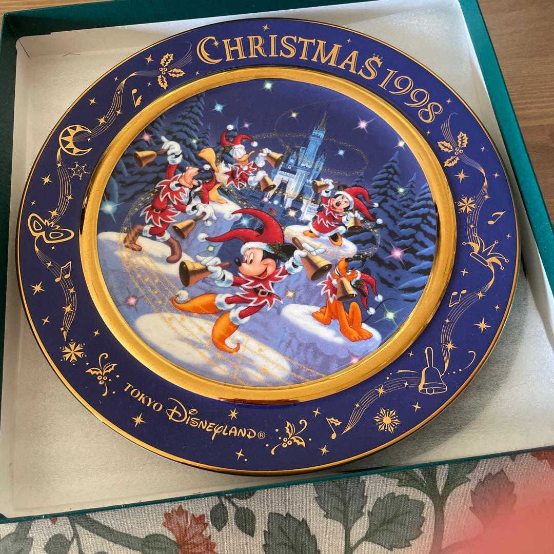 ディズニークリスマス飾り皿
