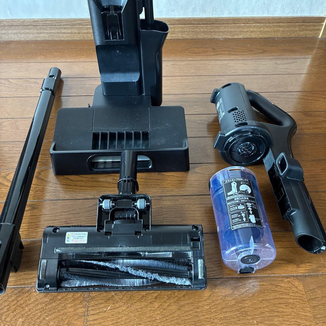 (美品)アイリスオーヤマ　充電式スティッククリーナー SCD-R3P-B