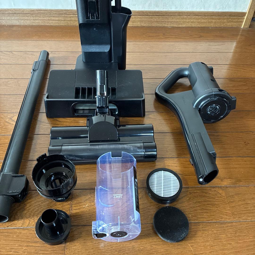 (美品)アイリスオーヤマ　充電式スティッククリーナー SCD-R3P-B