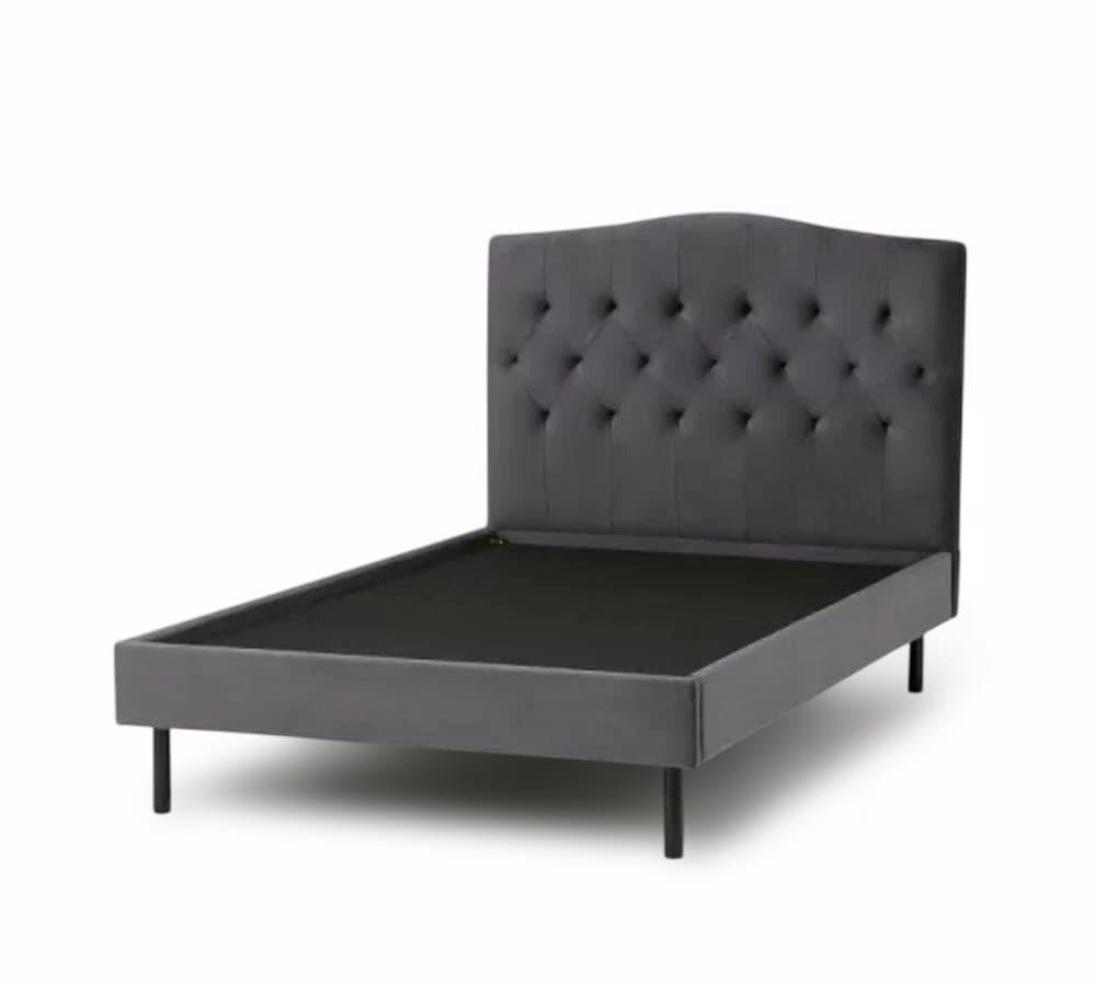 Francfranc フランフラン ブリッサベッド ディンプルセミダブル グレー
