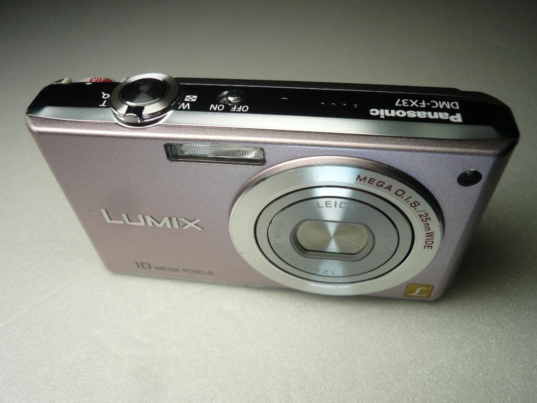 LUMIX★DMC-FX37⭕️安心の実働品❤️お洒落な淡いピンク色