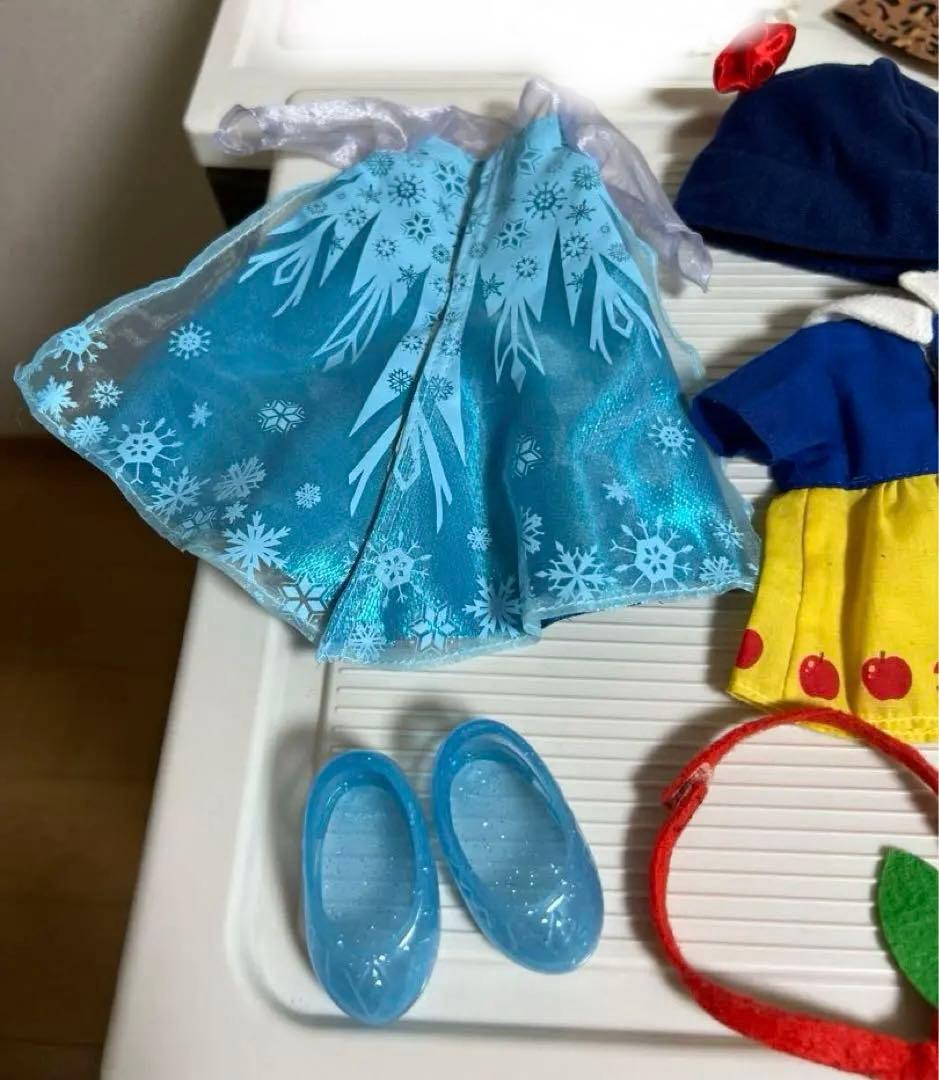 ソランちゃん、レミンちゃんの洋服セット（エルサ、白雪姫）