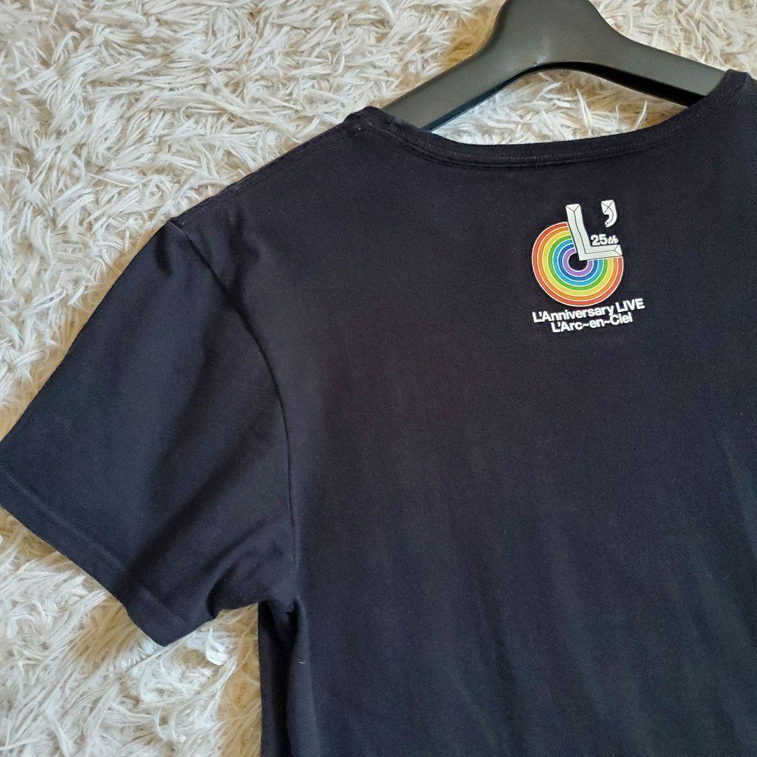 希少 L'Arc～en～Ciel ラルクアンシエル 25周年ライブTシャツ M