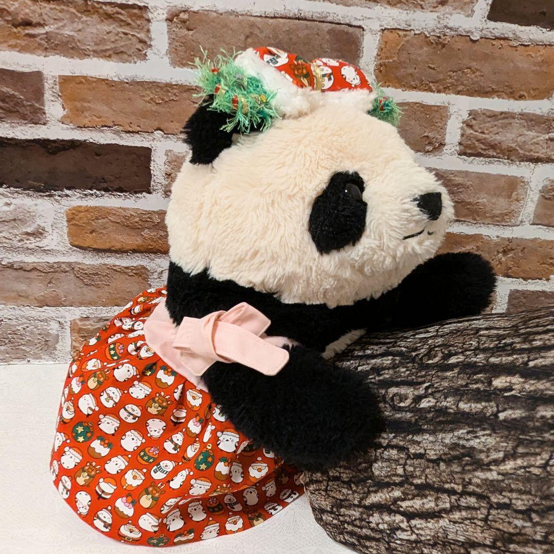 シャンシャン様♡のにさいシャンちゃん♡シマエナガちゃん達のクリスマスコスチューム