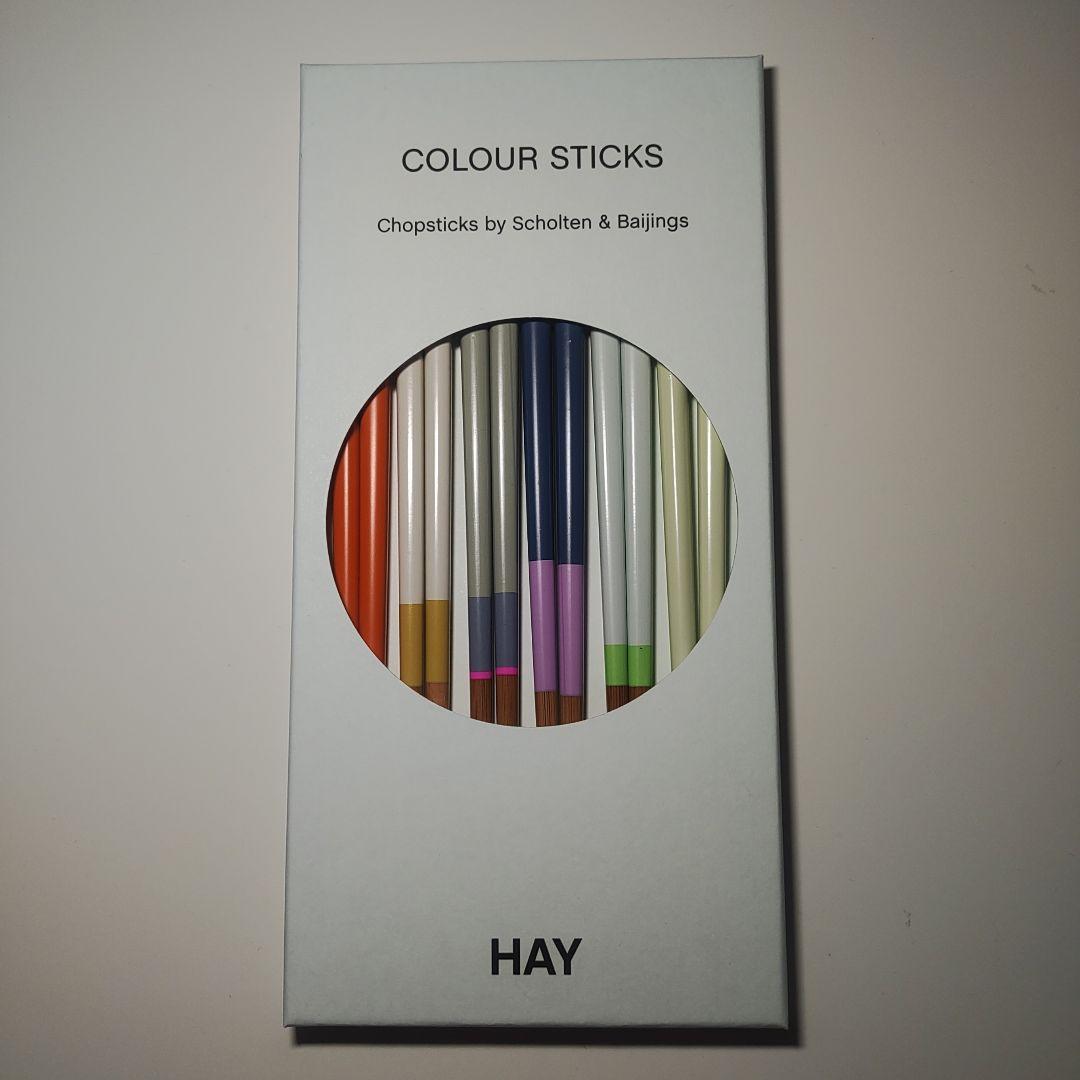 新品未使用■北欧 HAY ヘイ■箸 6膳セット