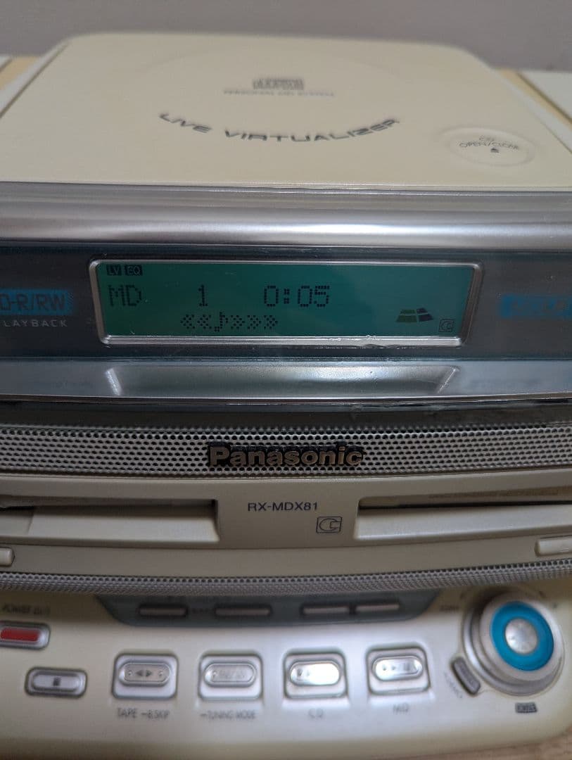 Panasonic RX-MDX81 CD MD カセットデッキ