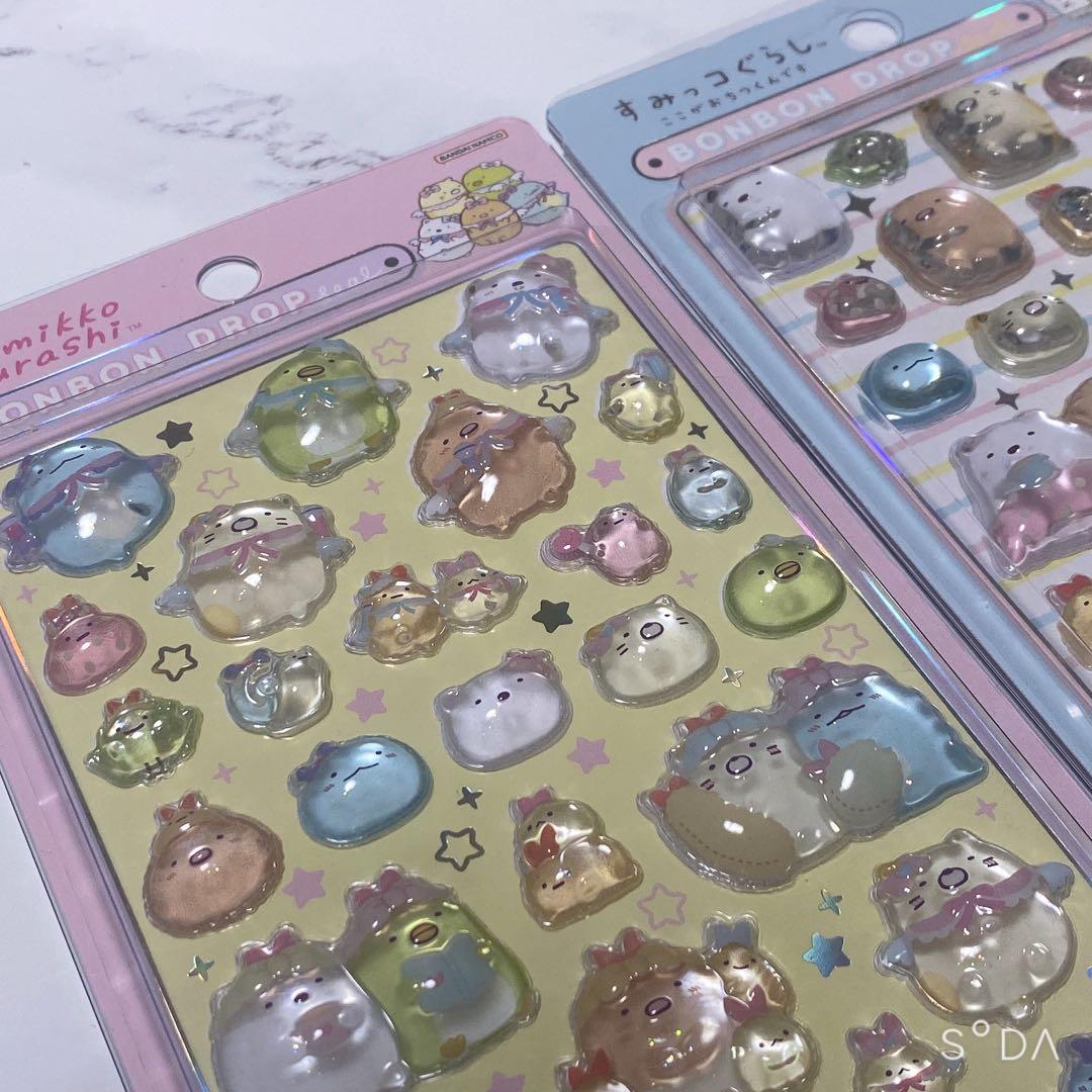 【正規品】すみっコぐらし ボンボンドロップシール 2枚セット