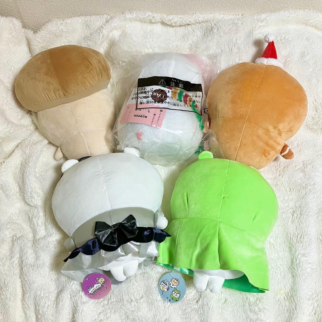 【5個セット】 ちいかわ BIGぬいぐるみ エニマイくじ A賞 マスコット