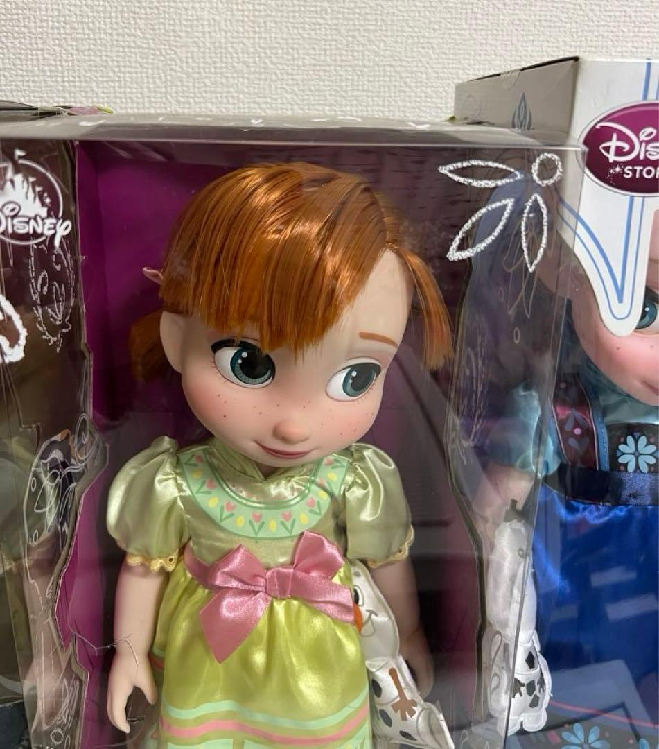 ディズニーアニメータードール人形（アナ、エルサ、クリストフ）新品