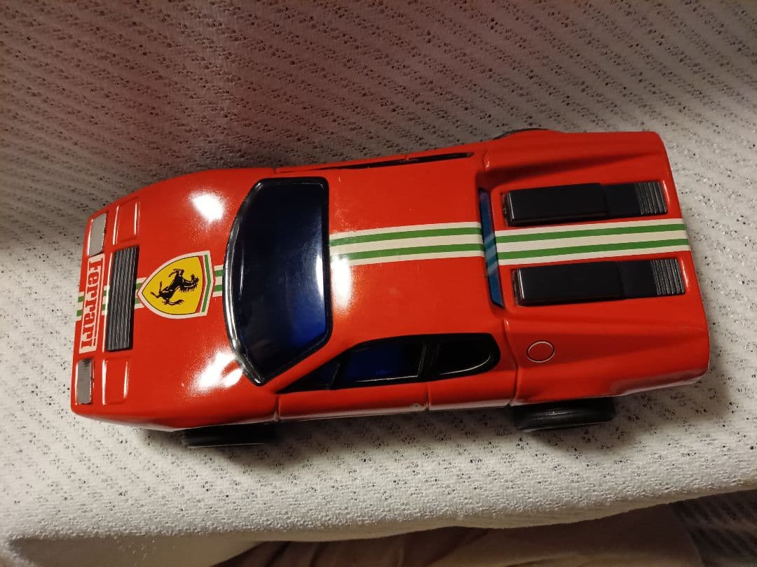Ferrari スポーツカー ブリキ日本製　昭和レトロ