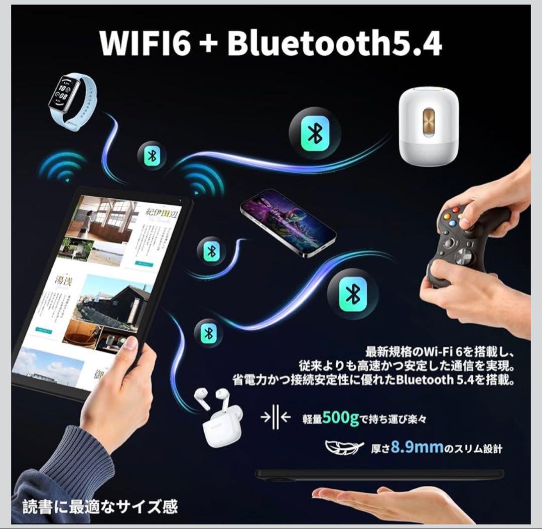 ゆ*ゅ様 HiGrace Android15 タブレット 10.1インチ wif