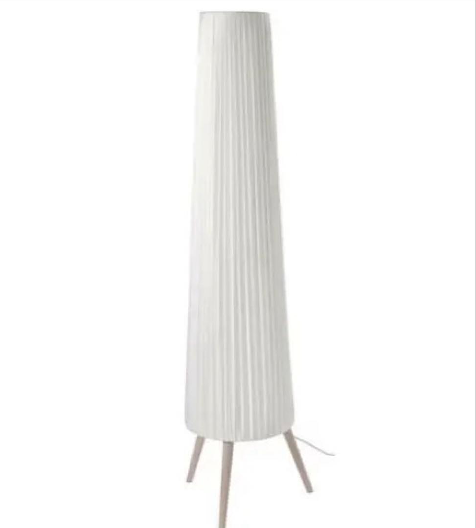 極美品！IKEA ÖKENSAND オーケンサンド ホワイト フロアスタンド
