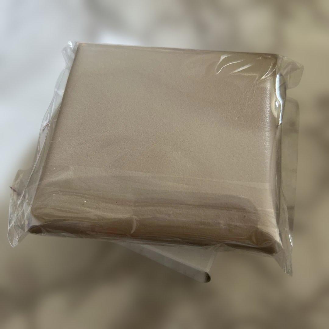 皇居　革財布　新品未使用　グレージュ