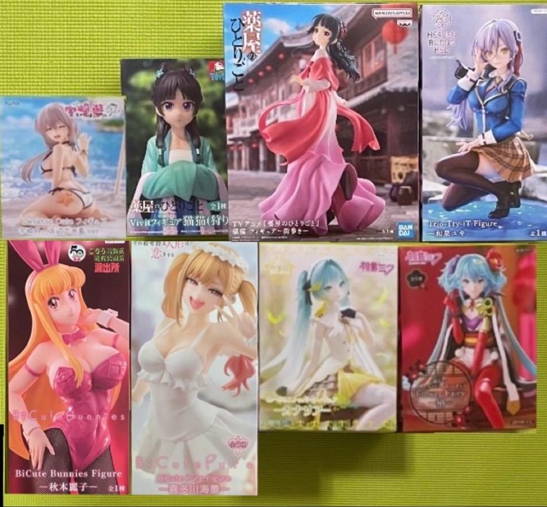 最新プライズフィギュア 美少女系 まとめ売り 8点