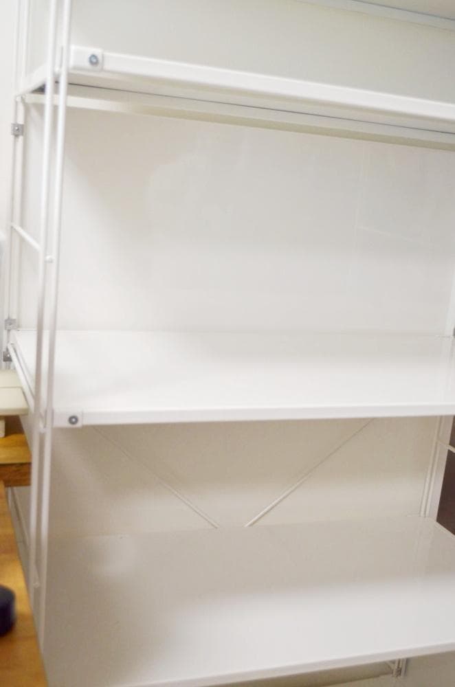 無印良品　スチールユニットシェルフ　幅84cm×高さ175.5cm