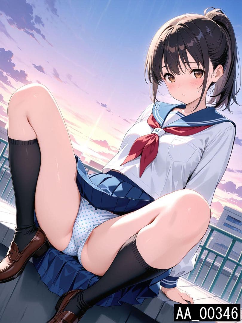 高画質 美少女 アート ポスター A4 かわいい AI イラスト 美女 コスプレ