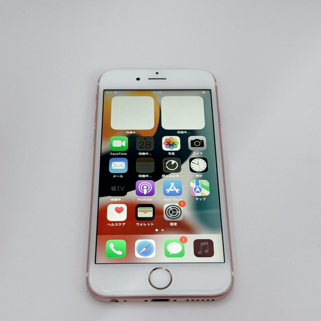 【極美品】iPhone6s 64GB MKQR2J/A ローズゴールド