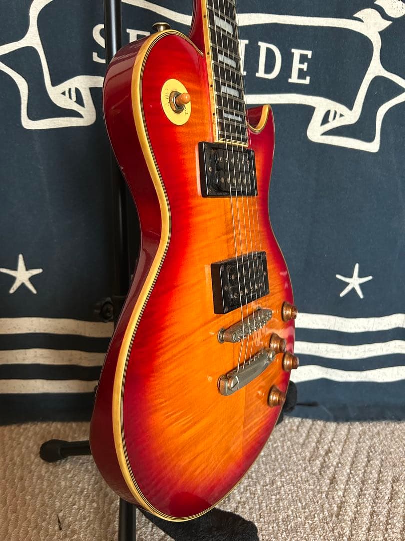最終特価‼️美品希少名機❣️90sビンテージARIA ProⅡ DX 虎杢❣️