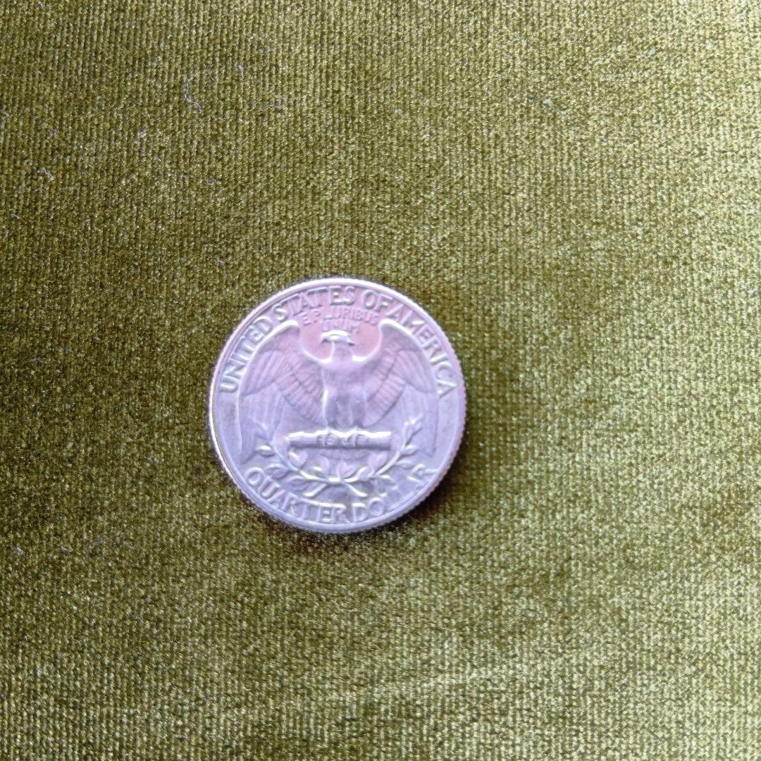 1964年 ワシントン クォータードル 3枚セット