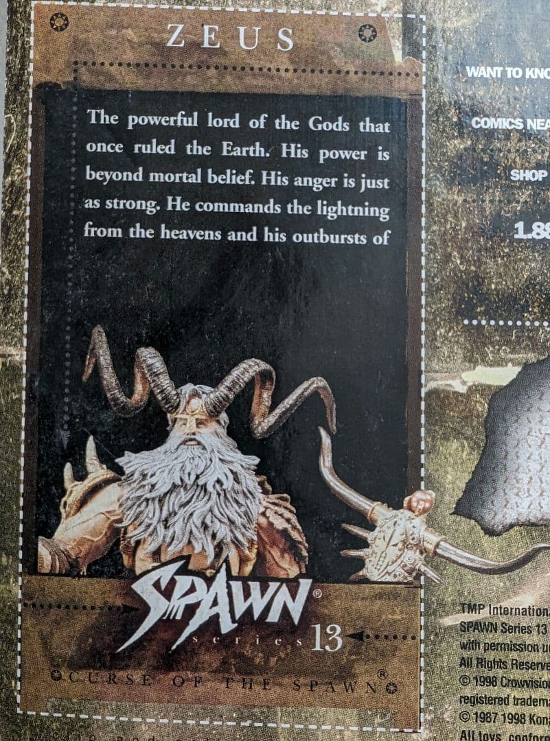 マクファーレン スポーン ゼウス Series 13 Spawn