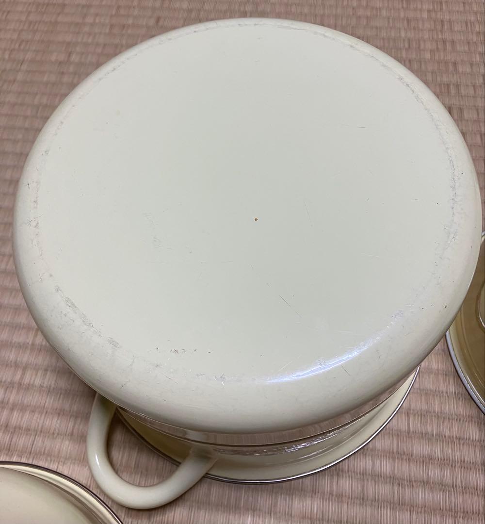 野田琺瑯 蒸気調理鍋 ミモザ　蒸し器 鍋 辰巳芳子