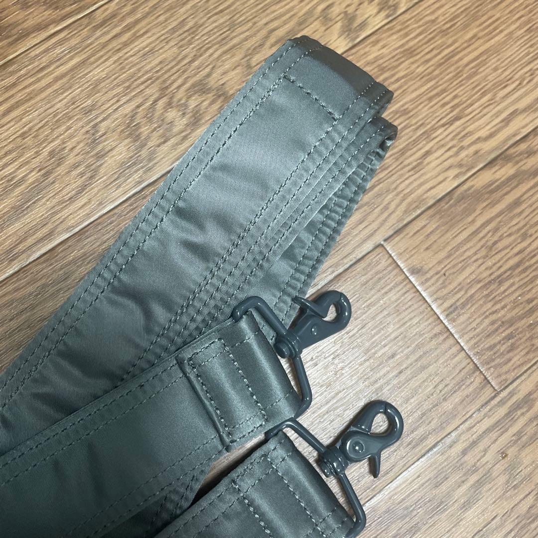PORTER ショルダー ストラップ ベルト シルバー タンカー ビジネスバッグ