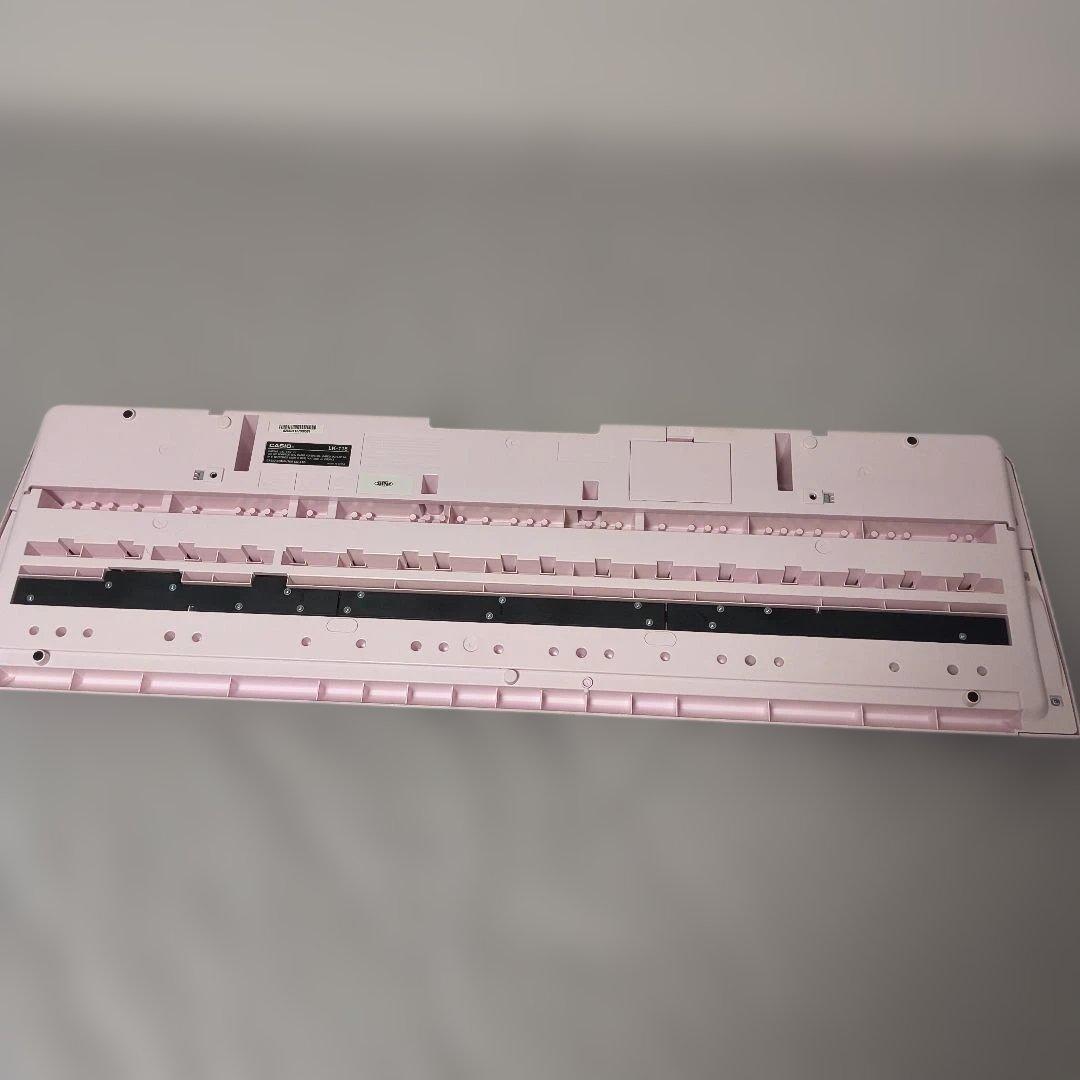 CASIO LK-115 ピンク キーボード