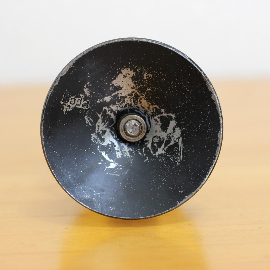 【刻印】エリックホグラン　キャンドルスタンド オニオン型　アンバー 05