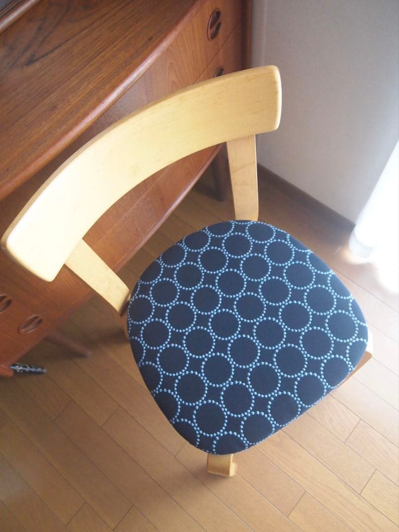 ミナペルホネン タンバリン ハンドメイド スツール 椅子 チェア ベンチ 生地