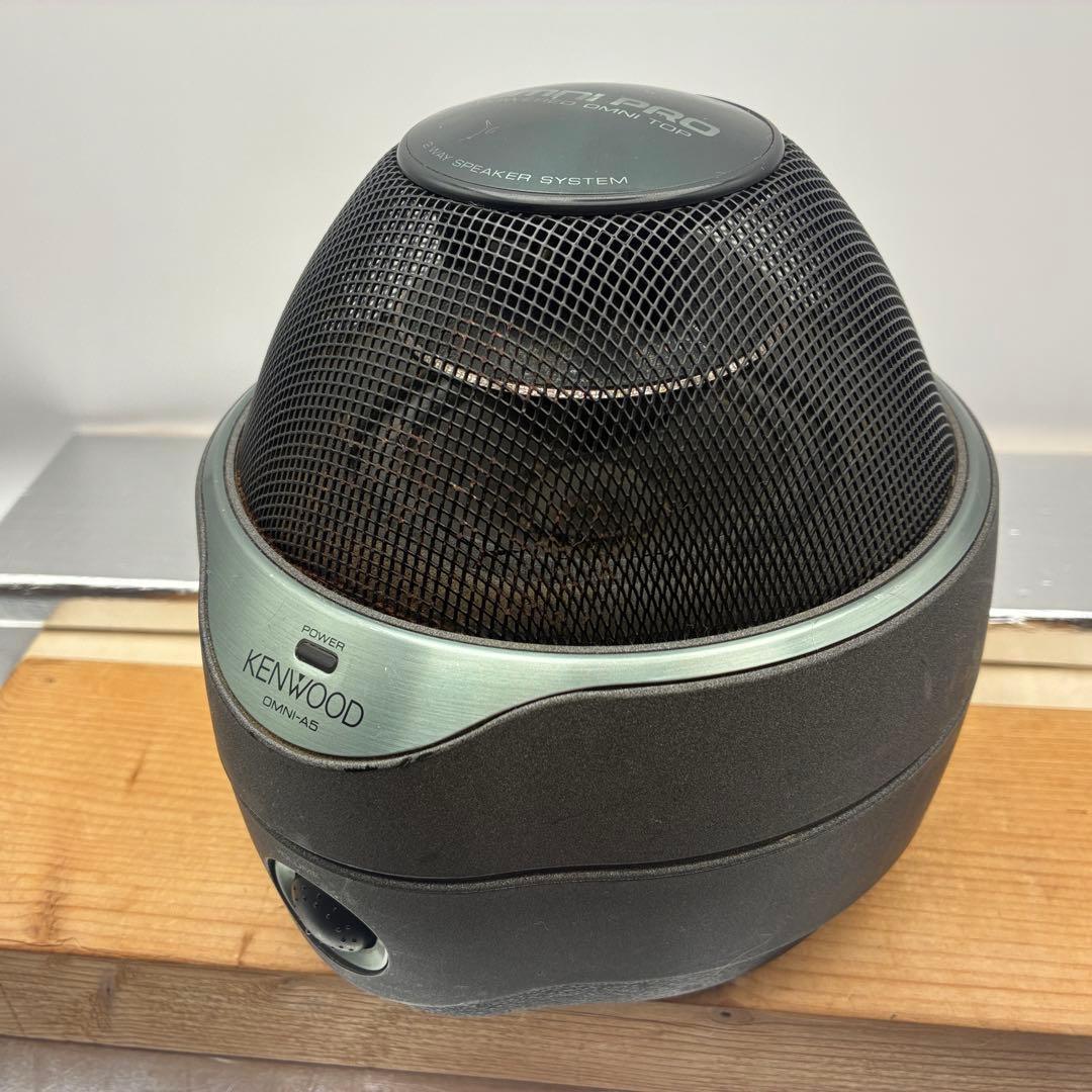 KENWOOD OMNI-A5 ケンウッド スピーカー　 2個セット グレー