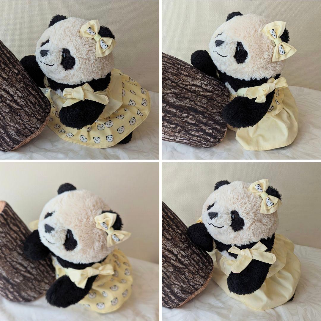 シャンシャン様♡ご確認用抱っこシャン２歳シャン♡2P＆カボパン パンダ柄C 黄