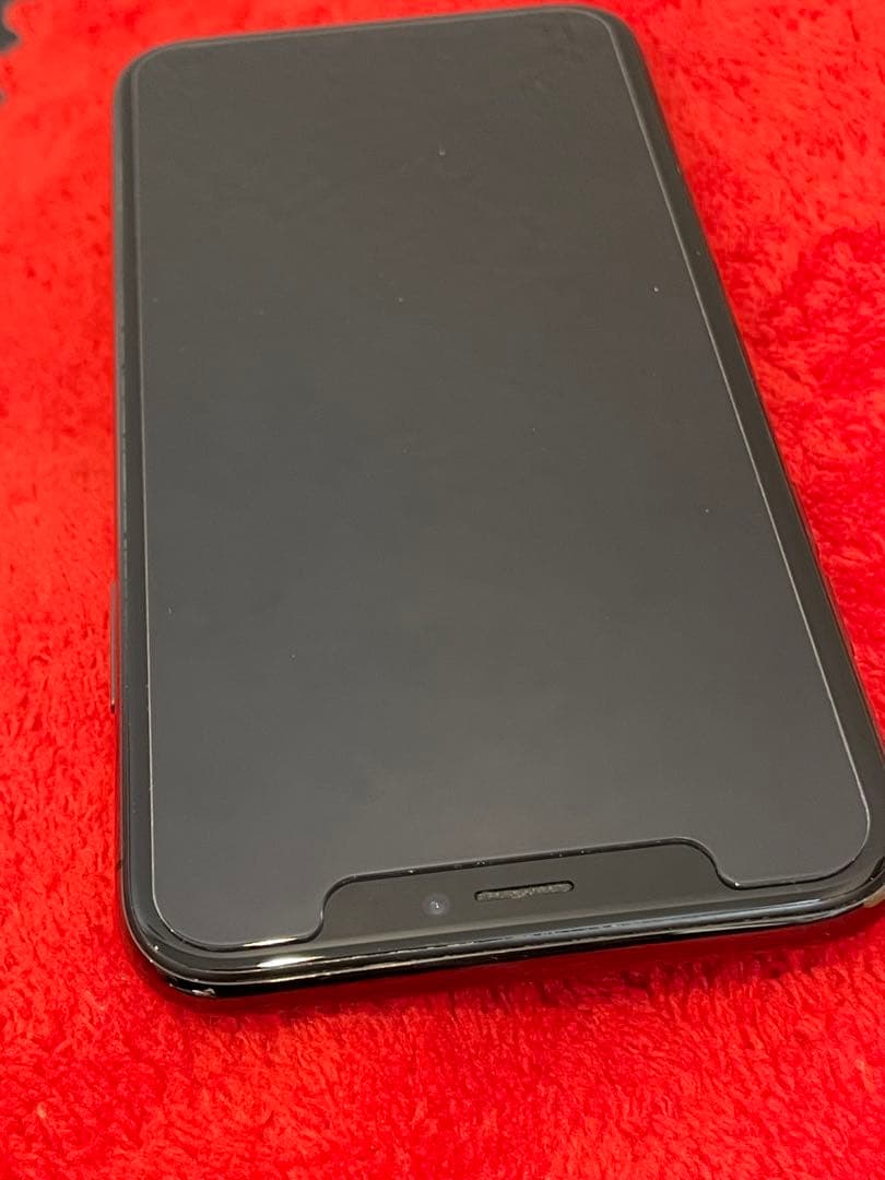 Apple iPhone X 256GB スペースグレー 本体 おまけ付