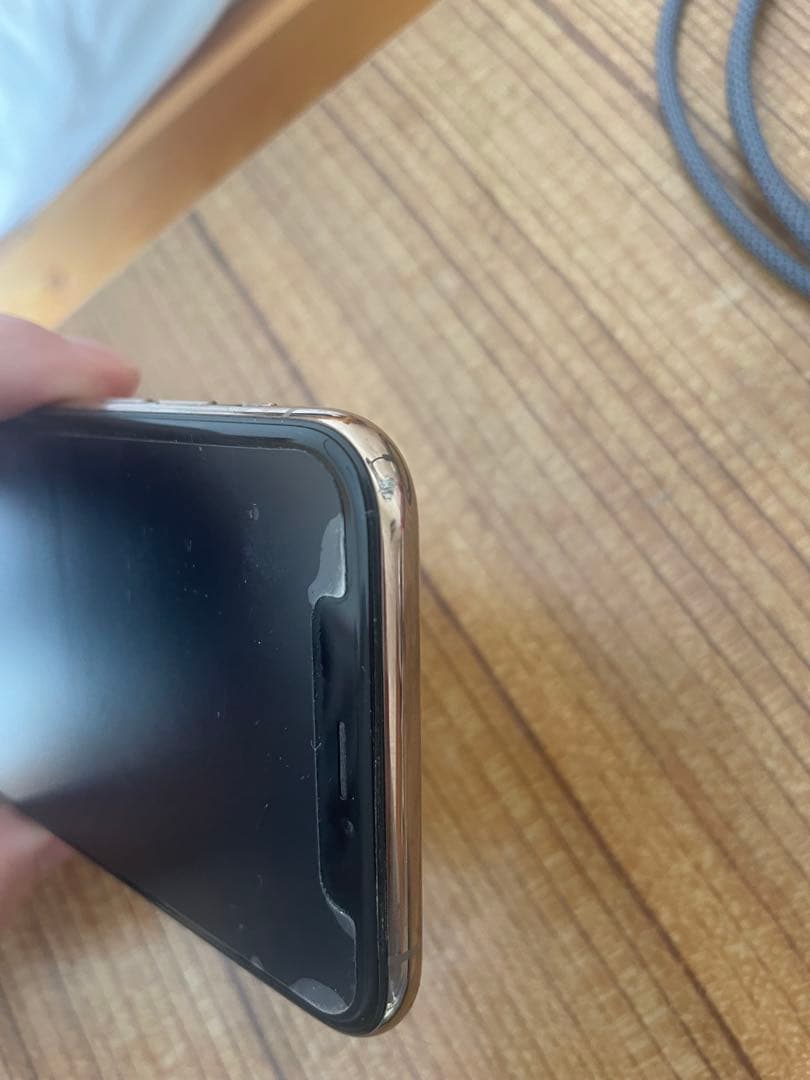 Apple iPhone xs ゴールド